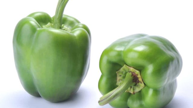 1200 170431216 two green bell peppers | موسوعة الشرق الأوسط