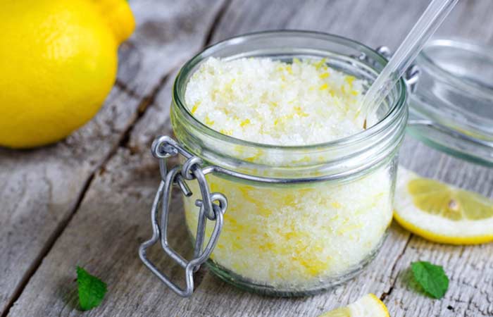 2. Coconut Oil Lemon And Sugar Scrub | موسوعة الشرق الأوسط