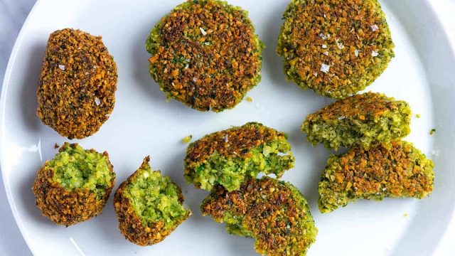 Baked and Pan Fried Falafel 1200 | موسوعة الشرق الأوسط