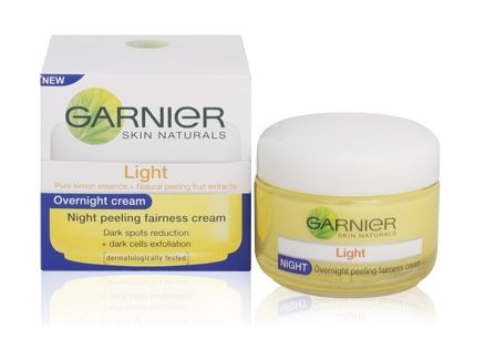 Garnier Light Ovrrnight Peeling Fariness Cream | موسوعة الشرق الأوسط