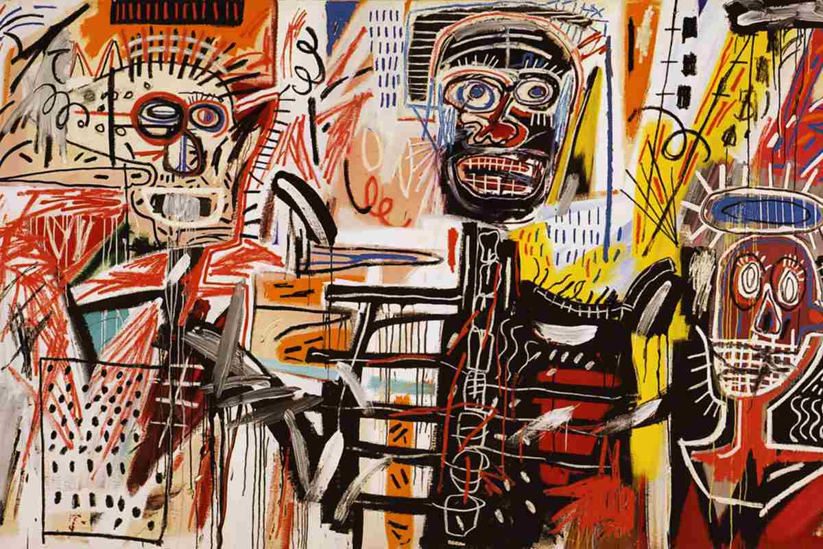 Jean Michel Basquiat Philistines. 1982 | موسوعة الشرق الأوسط