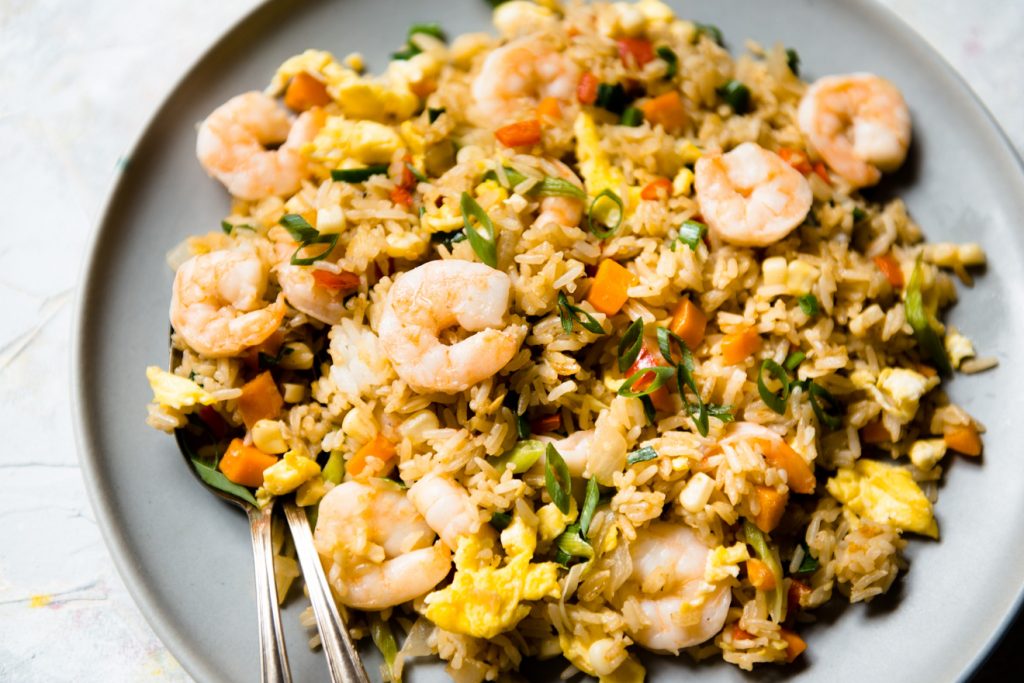 Shrimp Egg Fried Rice 2 | موسوعة الشرق الأوسط