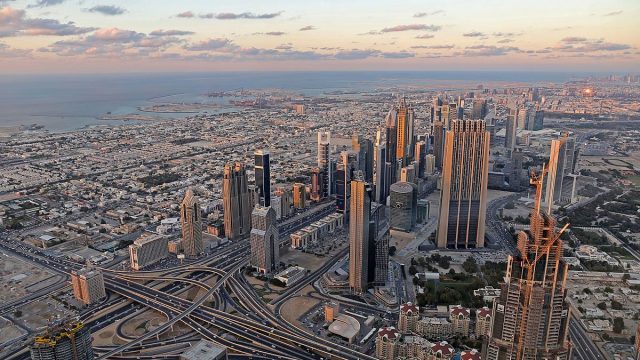 View from Burj Khalifa December 2015 by Vincent Eisfeld 2 | موسوعة الشرق الأوسط