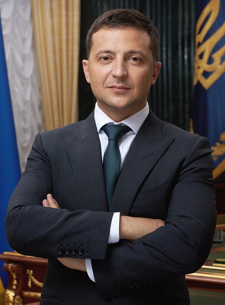 Volodymyr Zelensky Official portrait | موسوعة الشرق الأوسط