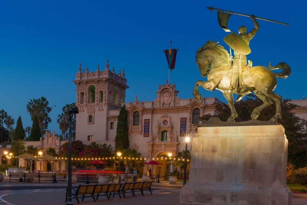 balboa park night | موسوعة الشرق الأوسط