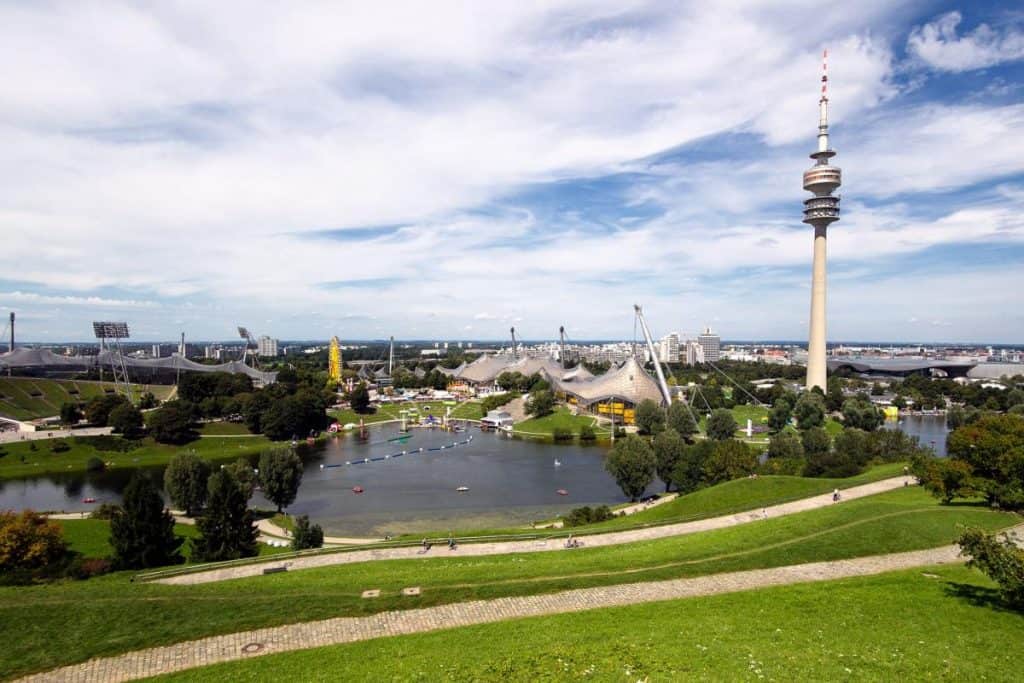 d 82783 architecture munich observation tower olympia1 | موسوعة الشرق الأوسط