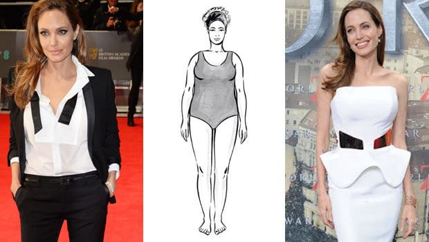 header image Angelina Jolie how to dress apple shaped body fustany main image | موسوعة الشرق الأوسط