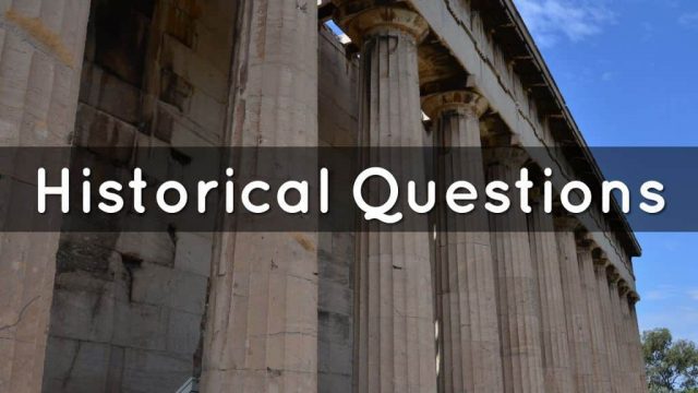 historical questions | موسوعة الشرق الأوسط