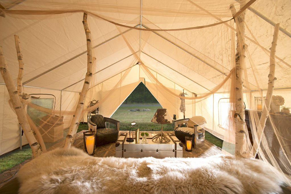 maine glamping tent 11 | موسوعة الشرق الأوسط