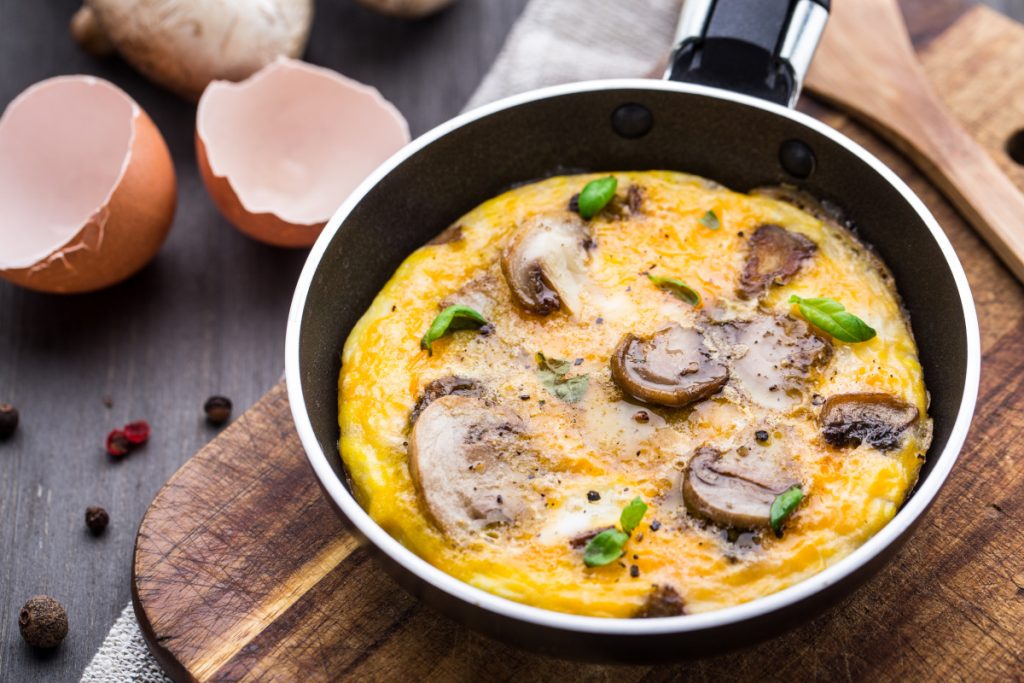 mushroom omelete | موسوعة الشرق الأوسط