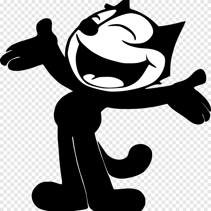 png clipart felix the cat cartoon silent film animation cat television animals | موسوعة الشرق الأوسط