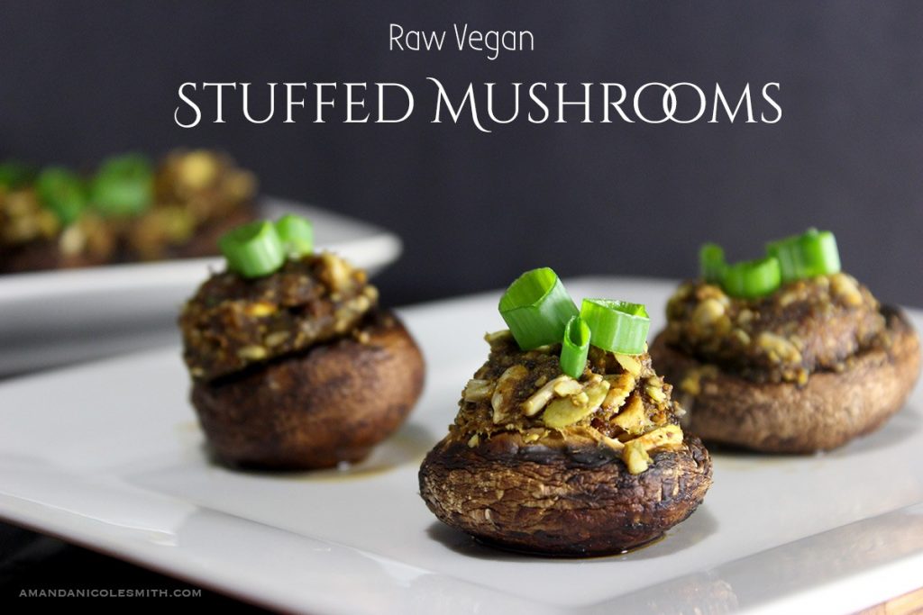 raw vegan stuffed mushrooms main 1200x800 | موسوعة الشرق الأوسط