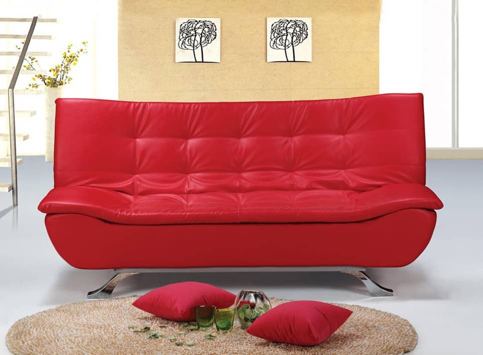 sofa beds red | موسوعة الشرق الأوسط