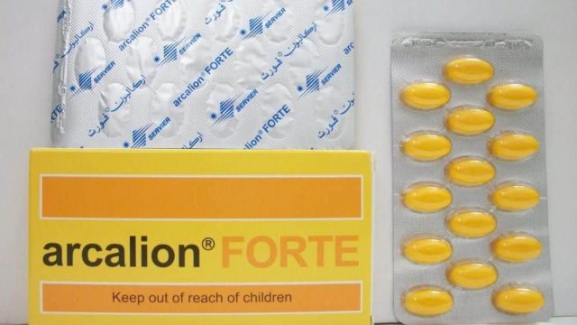 أعراض جانبية لدواء أركاليون فورت forte arcalion | موسوعة الشرق الأوسط