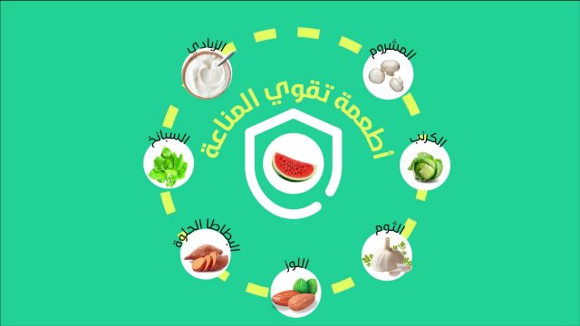 الأطعمة التي تقوي مناعة الجسم ضد الفيروسات | موسوعة الشرق الأوسط