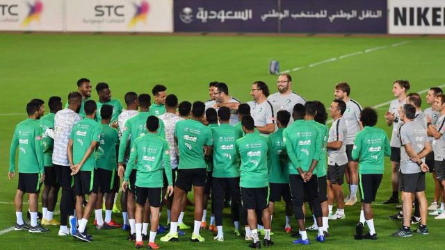 التشكيل المتوقع للمنتخب السعودي في مباراة فلسطين | موسوعة الشرق الأوسط