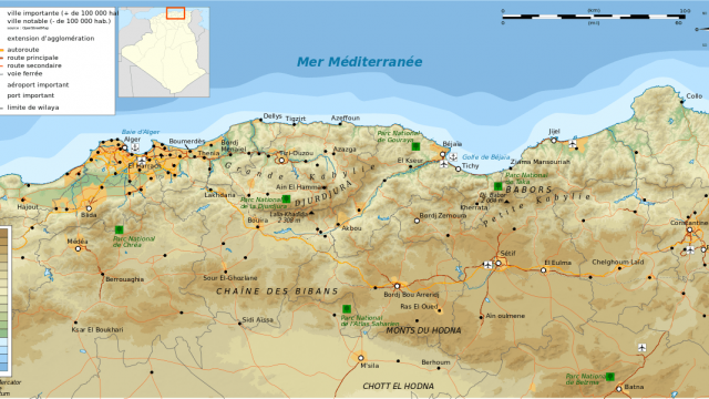 تضاريس المغرب العربى | موسوعة الشرق الأوسط