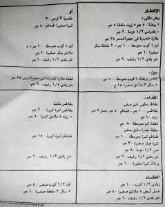 نماذج لوجبات غذائية ليوم كامل اطفال من 4 الى 6 سنوات | موسوعة الشرق الأوسط