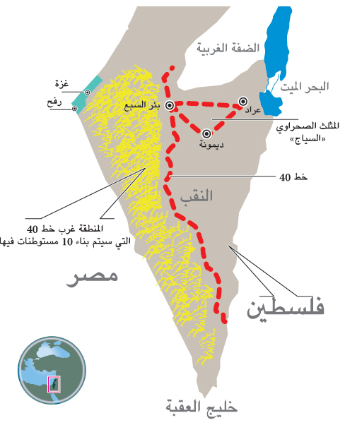 هضبة النقب | موسوعة الشرق الأوسط