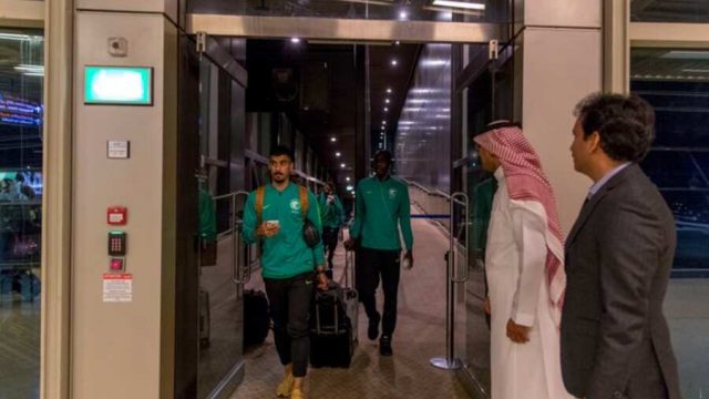 وصول المنتخب السعودي إلى الأردن لملاقاة منتخب فلسطين1 | موسوعة الشرق الأوسط